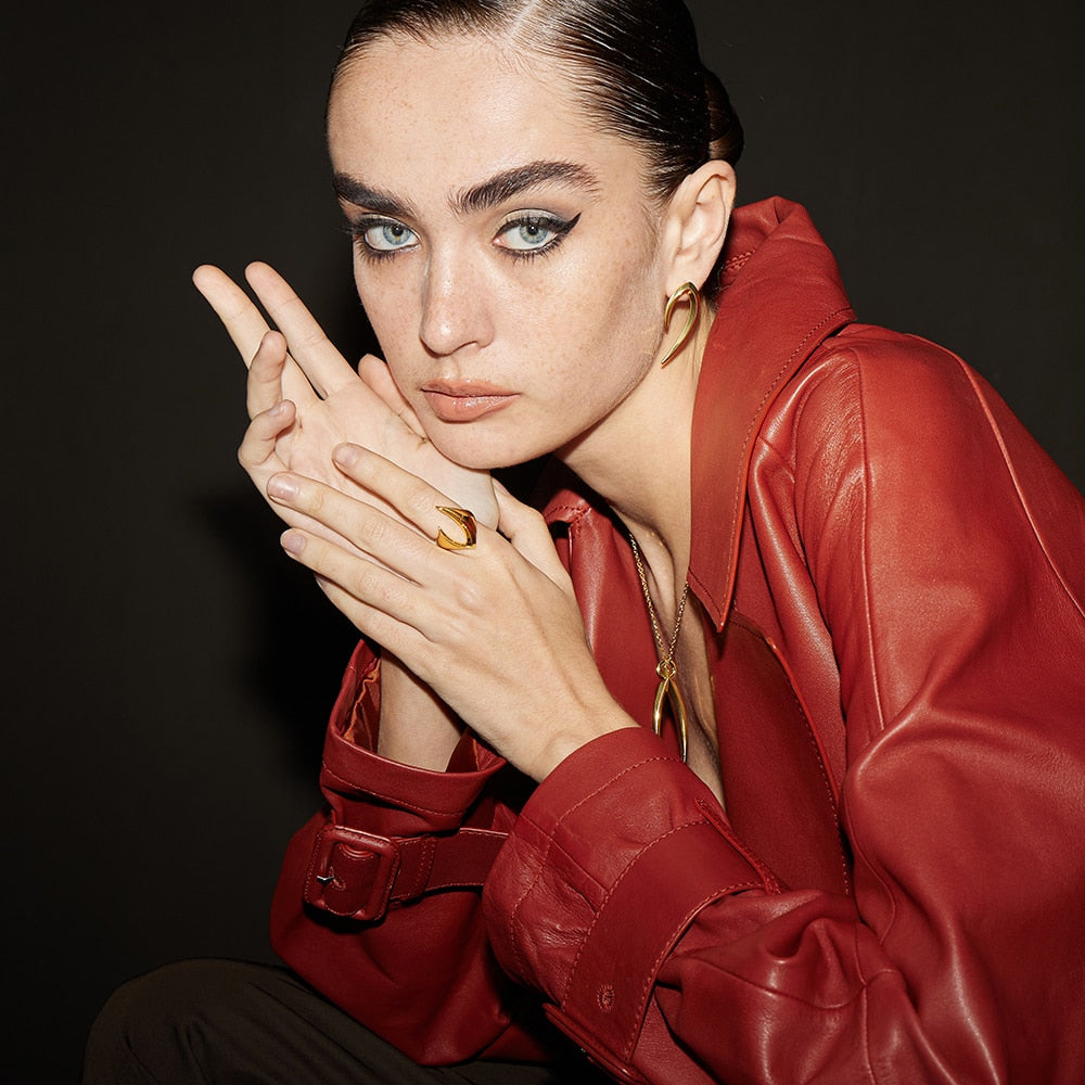 Wishbone Pedant Necklace