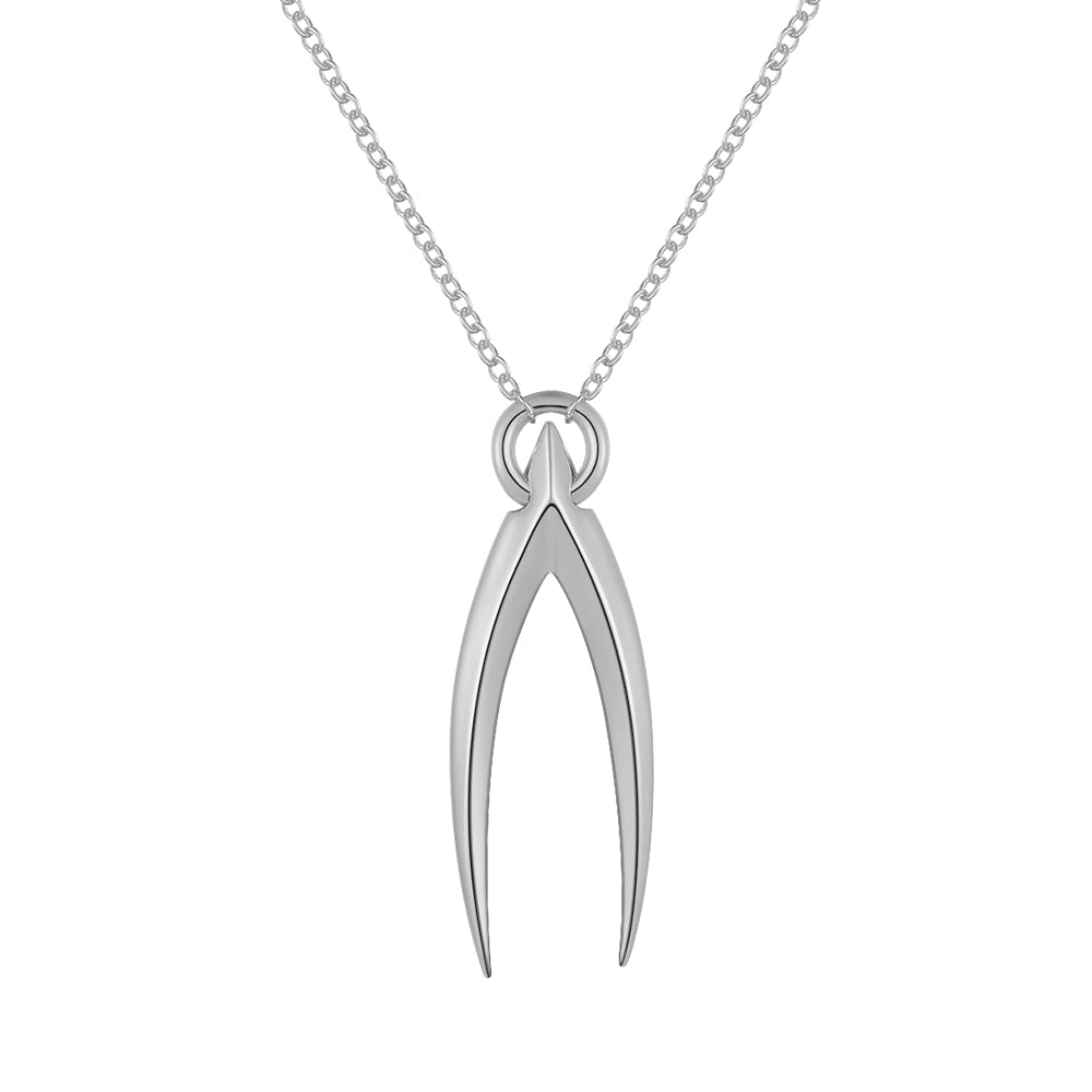 Wishbone Pedant Necklace