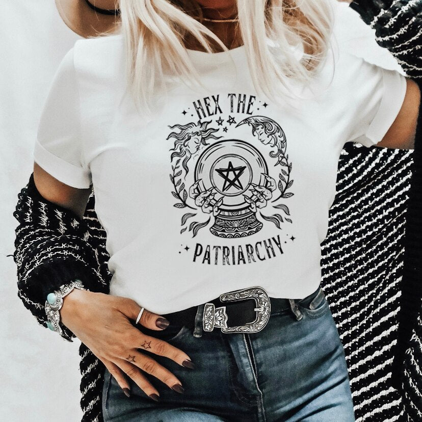 Witch Letter Funny Tshirt Halloween