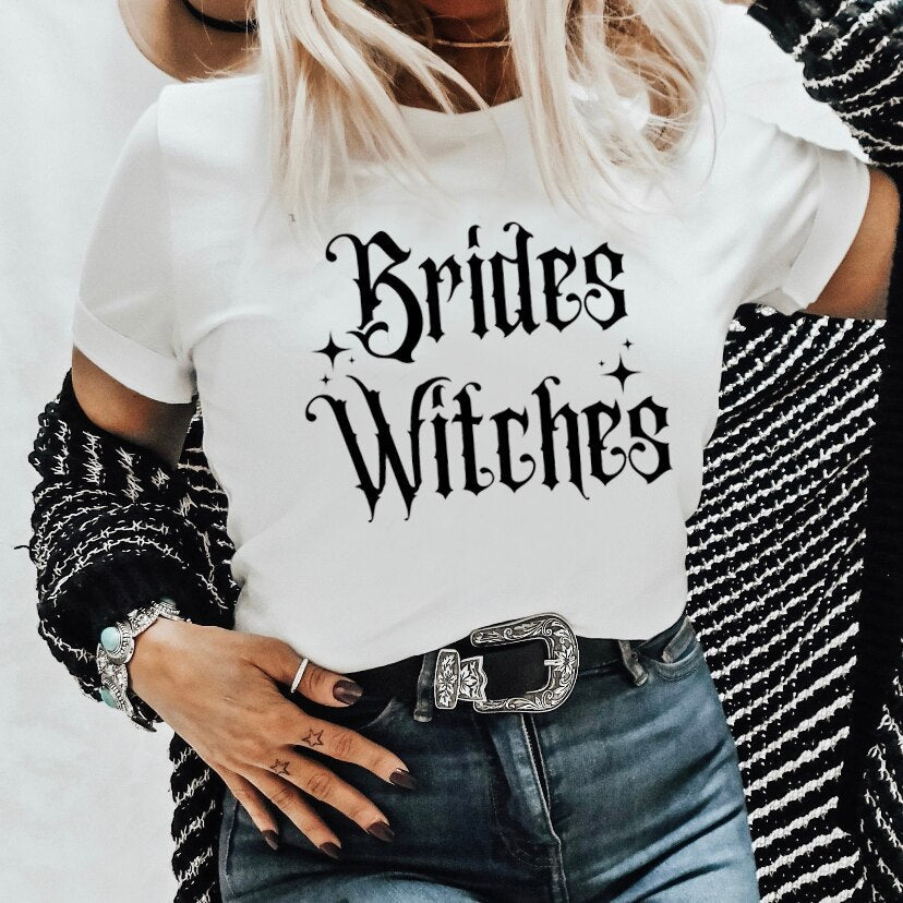 Witch Letter Funny Tshirt Halloween