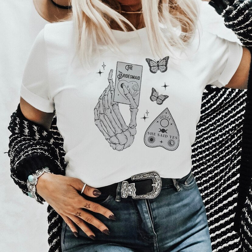 Witch Letter Funny Tshirt Halloween