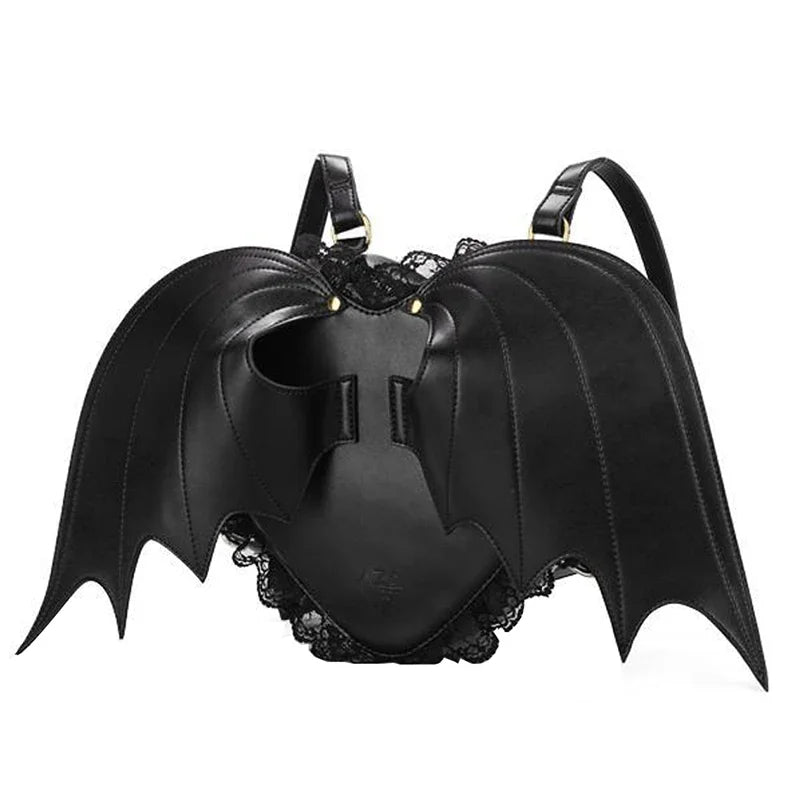 Bat Wing Punk Stylish Newest Angel Wings Cute Devil Bag