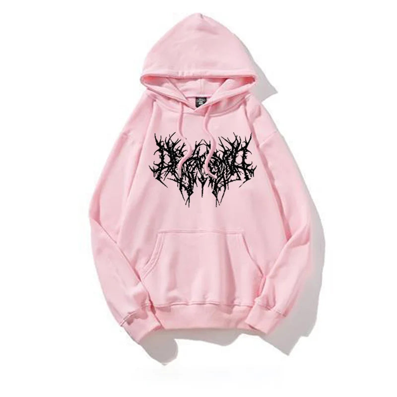 Hoodie Pullover Sweatshirt Autumn Cotton Hoodies Men Gothic Hip Hop Streetwear Oversize Winter Clothes Sweater Female Top