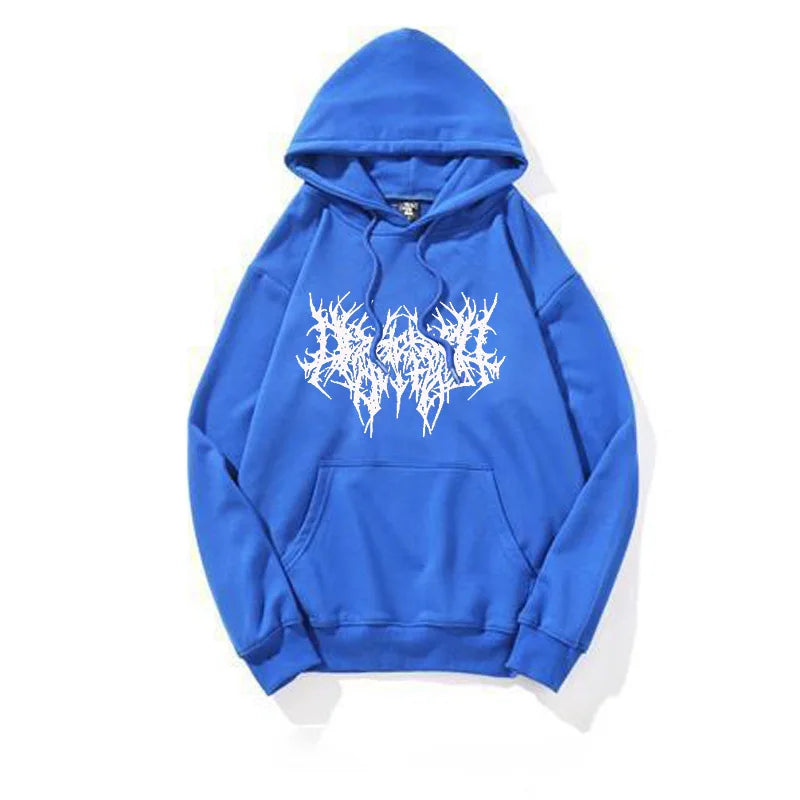 Hoodie Pullover Sweatshirt Autumn Cotton Hoodies Men Gothic Hip Hop Streetwear Oversize Winter Clothes Sweater Female Top