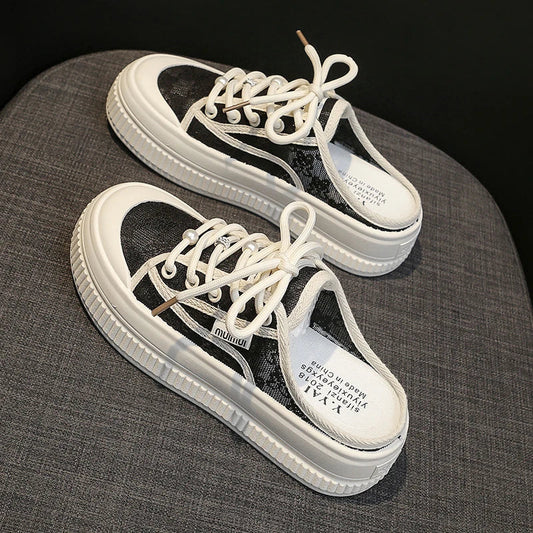 Mules Slippers Summer Outdoor Walking Slides Casual Unique Style Skateboard