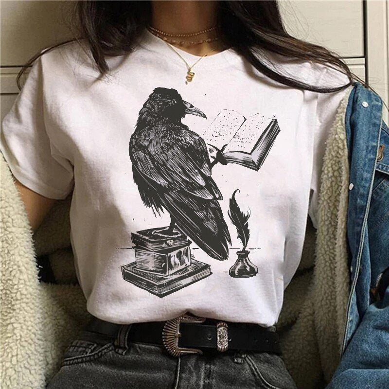 T-shirt Cartoon Witch Magic Kawaii Tshirt