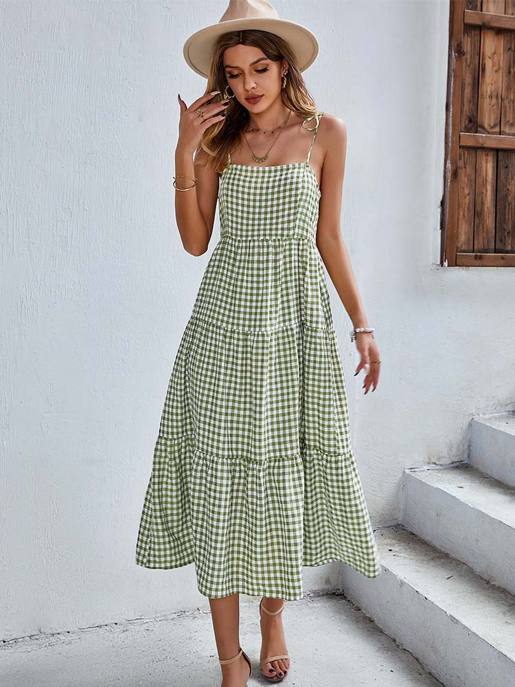 Vintage Dress  Slash Neck Party Dresses