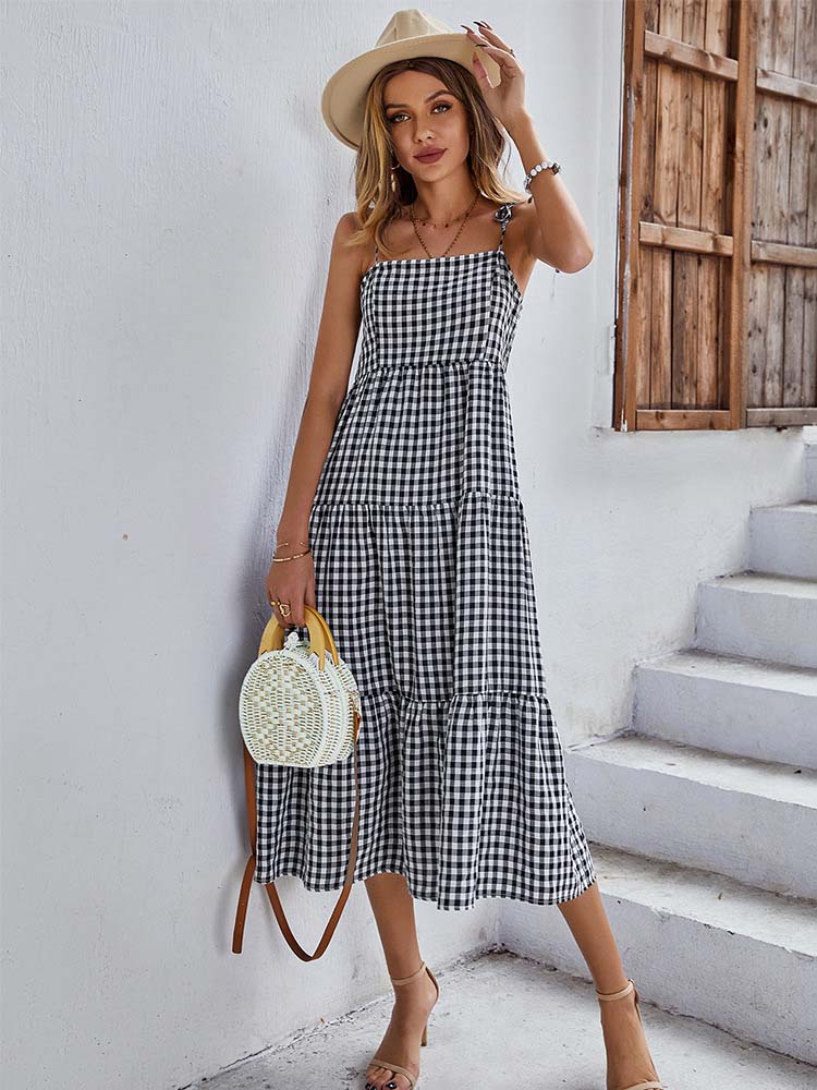 Vintage Dress  Slash Neck Party Dresses