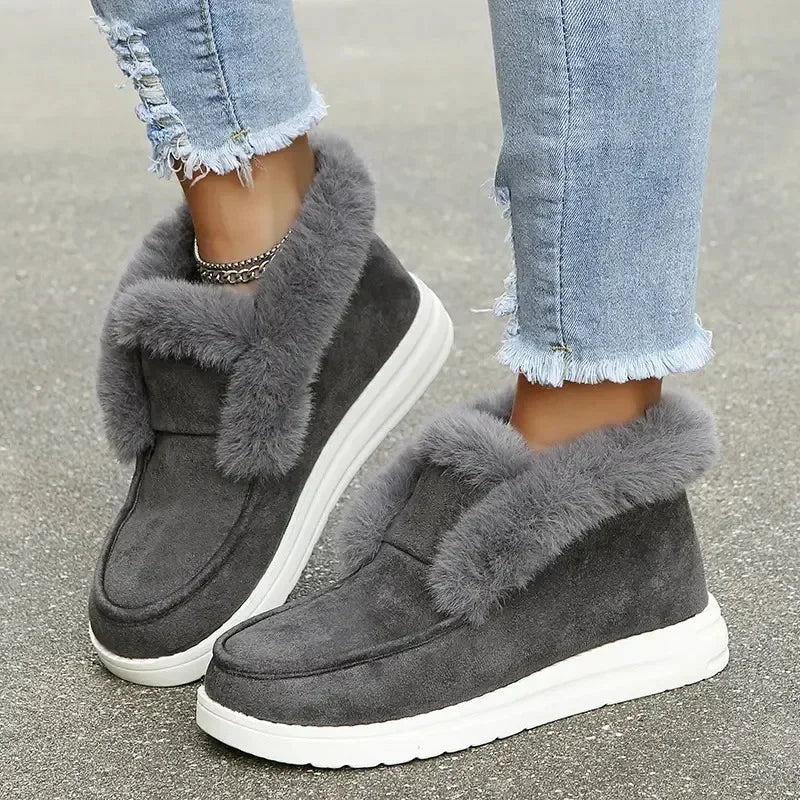 Winter Boots Thickening Plush Warm Snow Boots Cotton Shoes for Boots Plus Size Winter Shoes Botines Botas Mujer