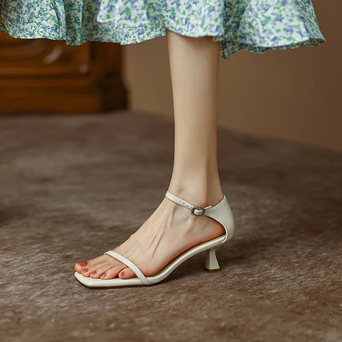 Square Head Basic Casual Summer Party Fashion Female Low Heel Pumps