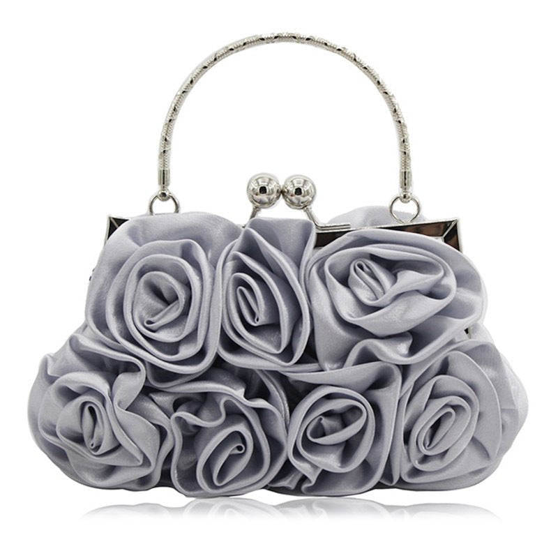 Women's Floral Evening Bag for Wedding