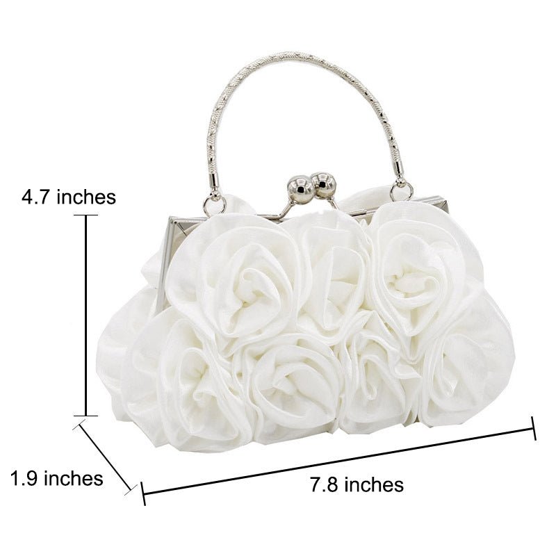 Women's Floral Evening Bag for Wedding
