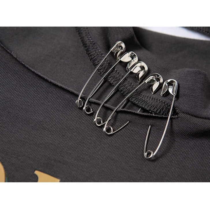 Wyoming Gothic Graphic Crop Tops - 4 Colors