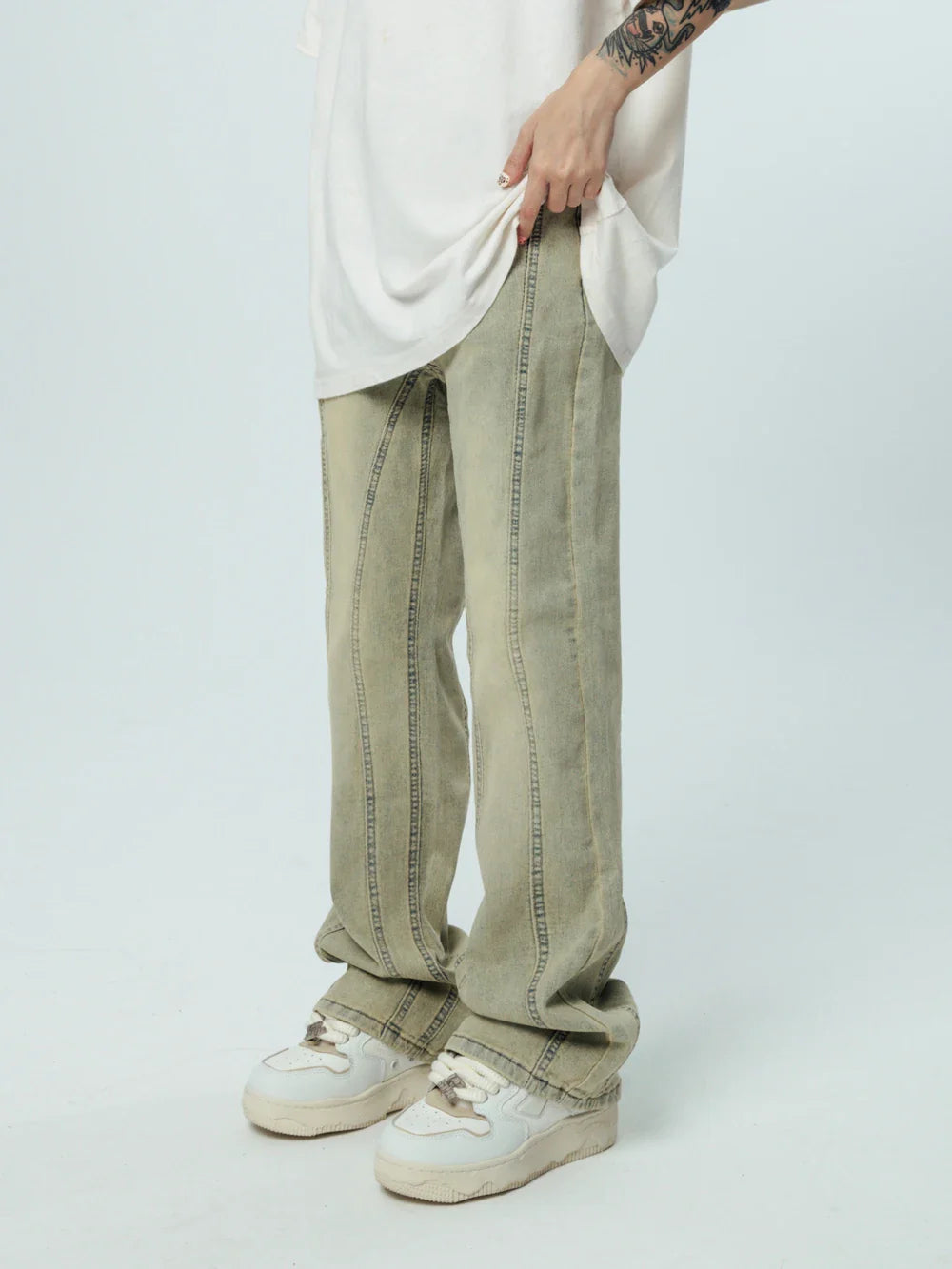 Korean Baggy Graphic Y2K Jeans