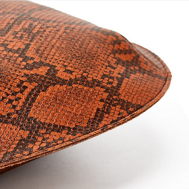 Yasika Serpentine Prints Hobo Bags - 6 Colors