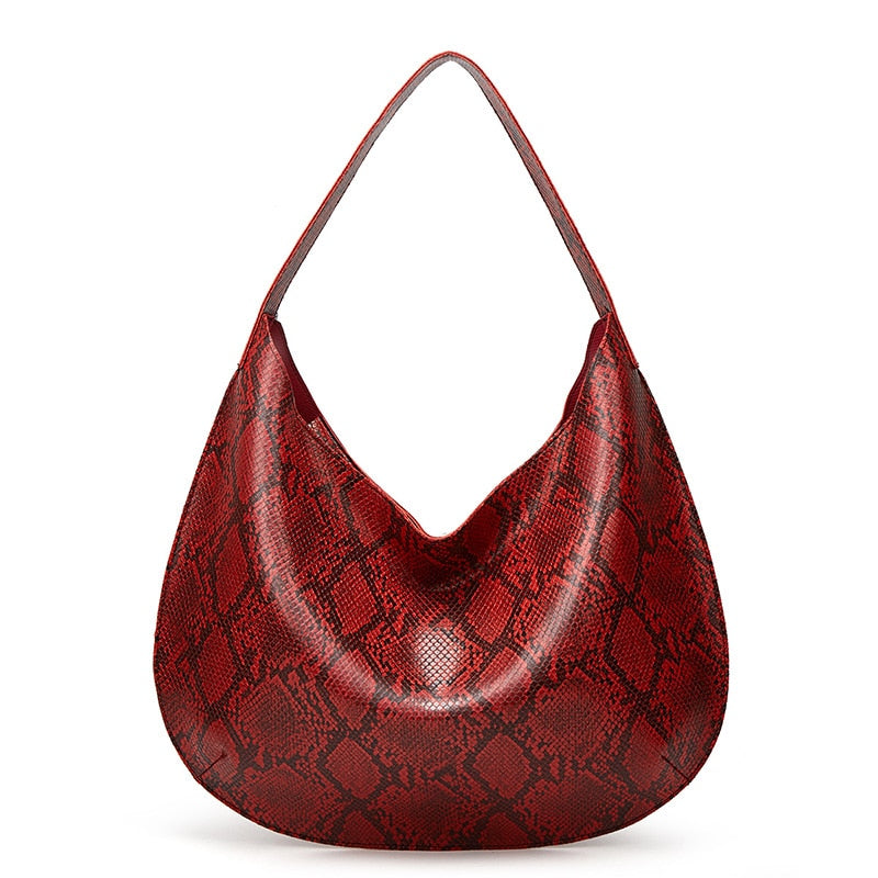 Yasika Serpentine Prints Hobo Bags - 6 Colors