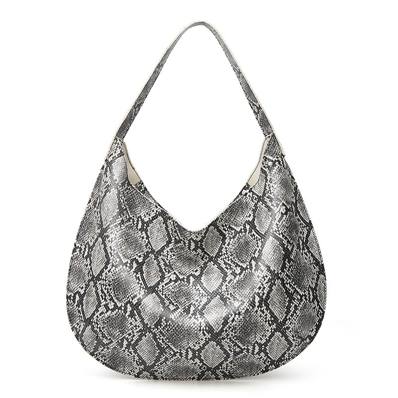 Yasika Serpentine Prints Hobo Bags - 6 Colors