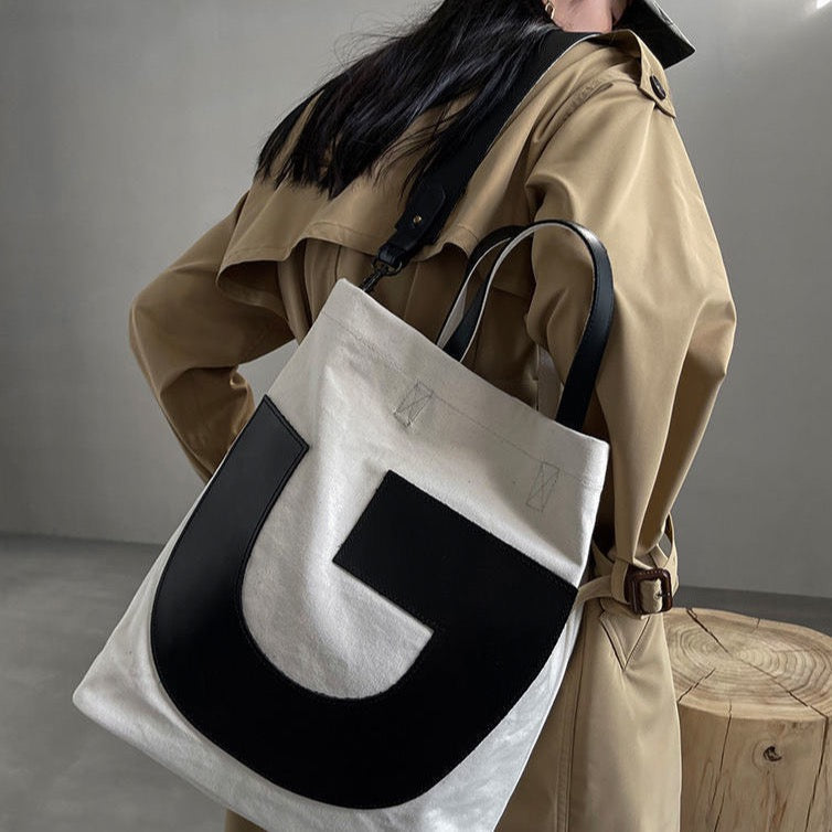 Yumi G Maxi Canvas Bag - 2 Colors