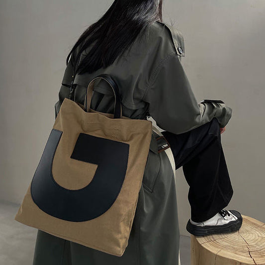 Yumi G Maxi Canvas Bag - 2 Colors