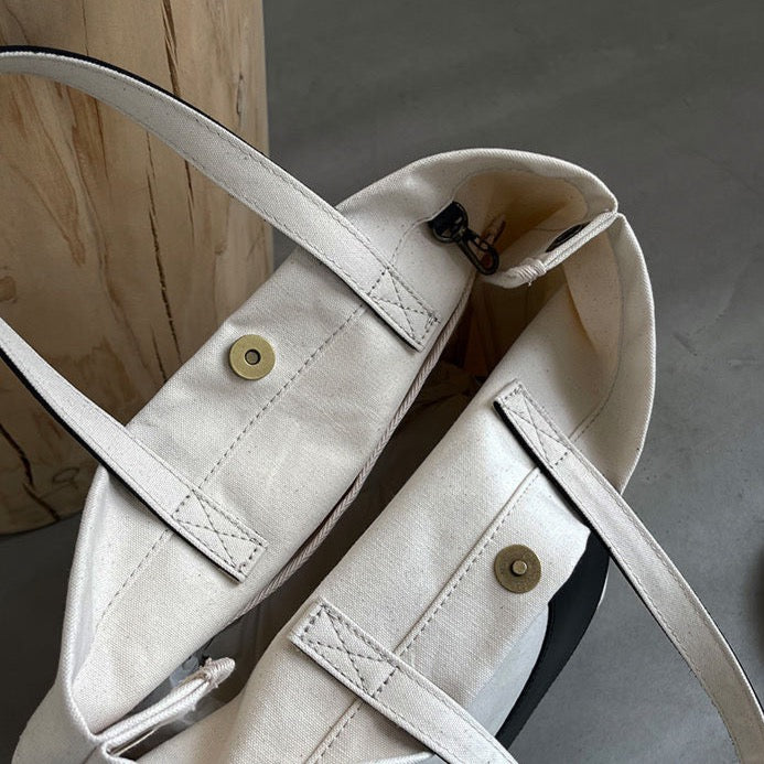 Yumi G Maxi Canvas Bag - 2 Colors