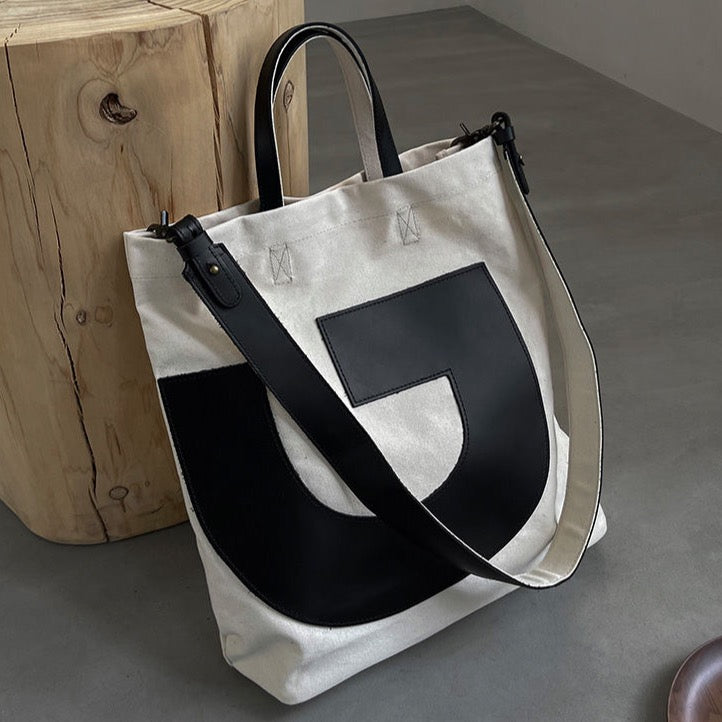 Yumi G Maxi Canvas Bag - 2 Colors