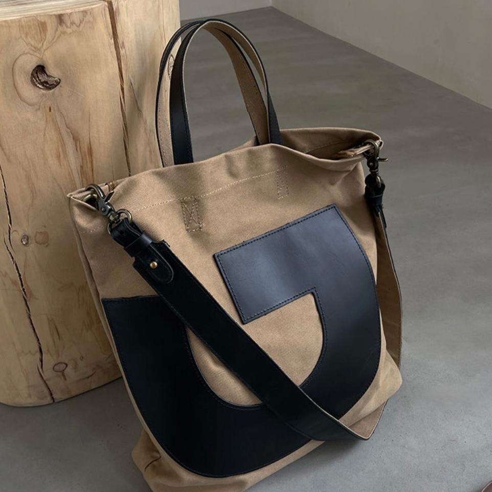 Yumi G Maxi Canvas Bag - 2 Colors