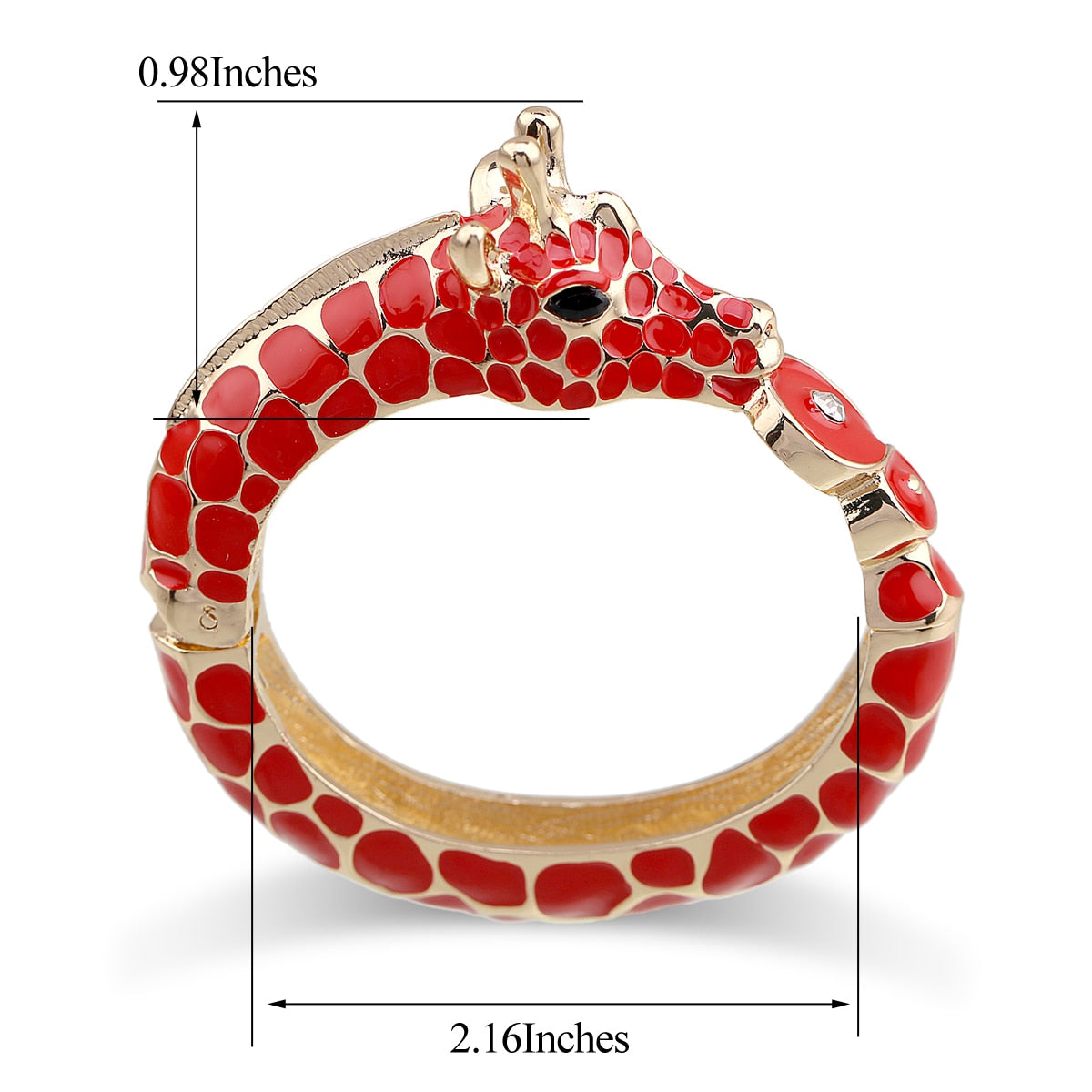 Zebra Enamel Bangle Bracelets - 11 Colors