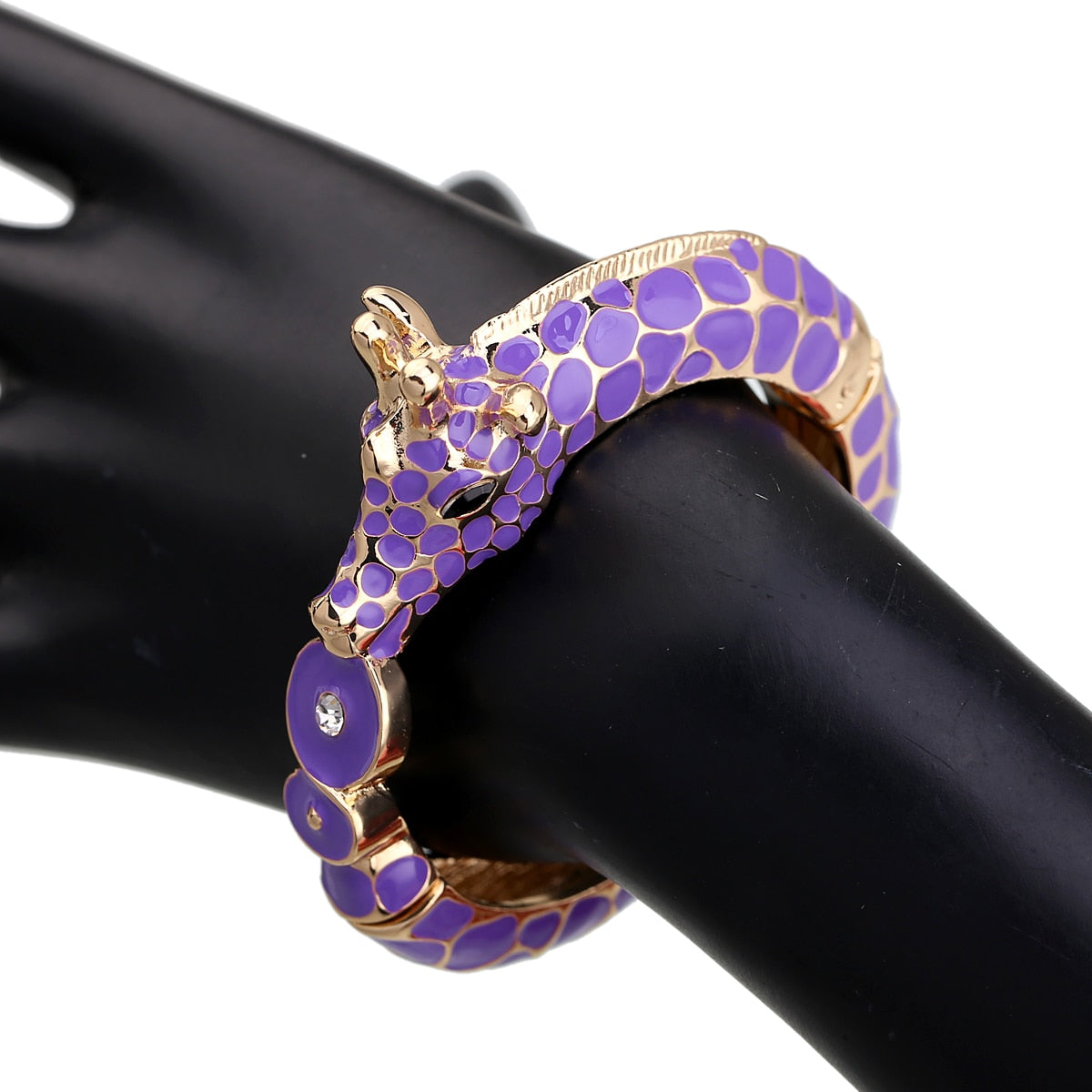 Zebra Enamel Bangle Bracelets - 11 Colors