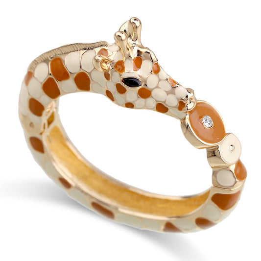 Zebra Enamel Bangle Bracelets - 11 Colors