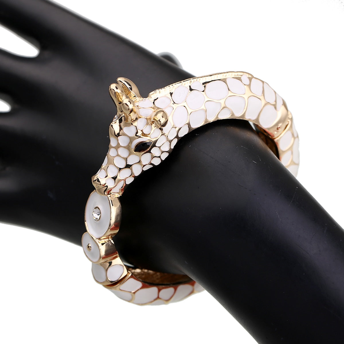 Zebra Enamel Bangle Bracelets - 11 Colors