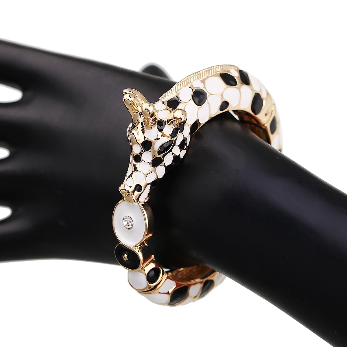 Zebra Enamel Bangle Bracelets - 11 Colors