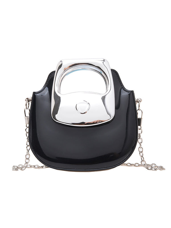 Chains Satchels Crossbody Bags