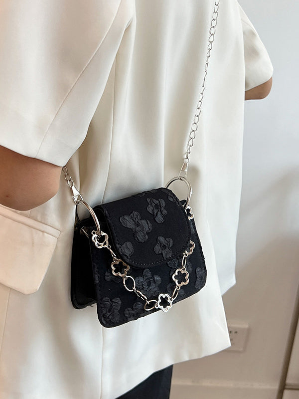 Chains Geometric Satchels Evening Bags & Clutches Crossbody Bags