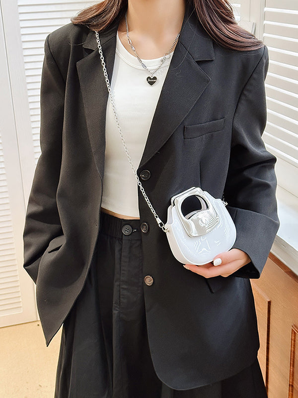 Chains Satchels Crossbody Bags