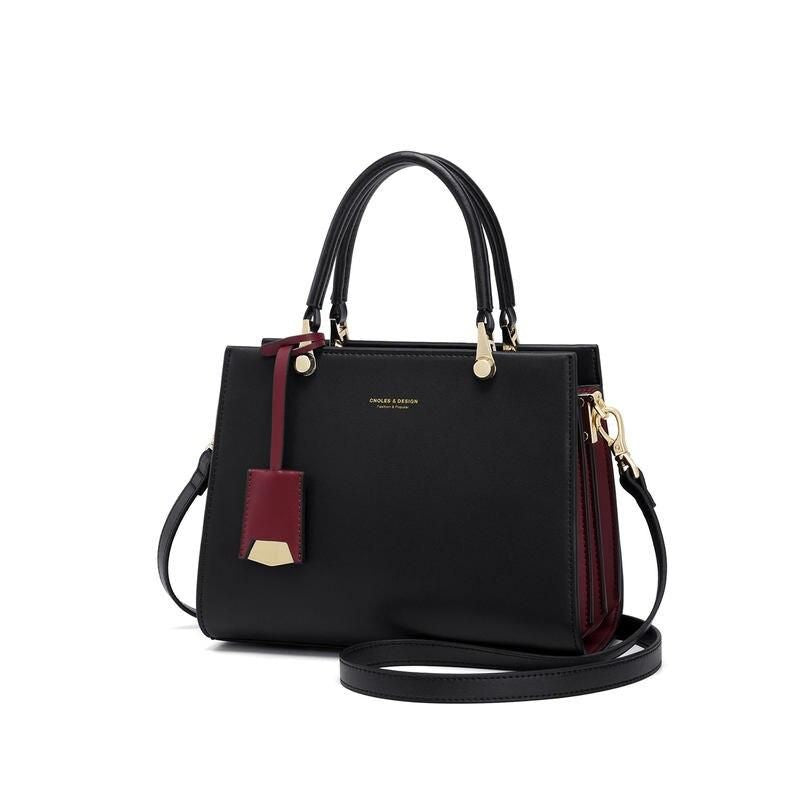 Luxury Leather Shoulder Tote Bag