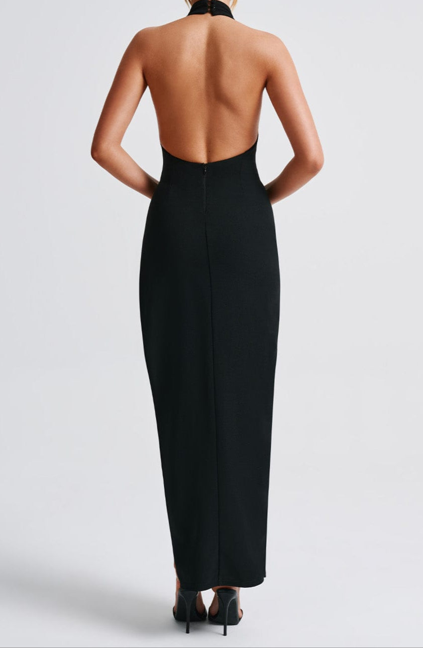 Carla Maxi Dress-Black
