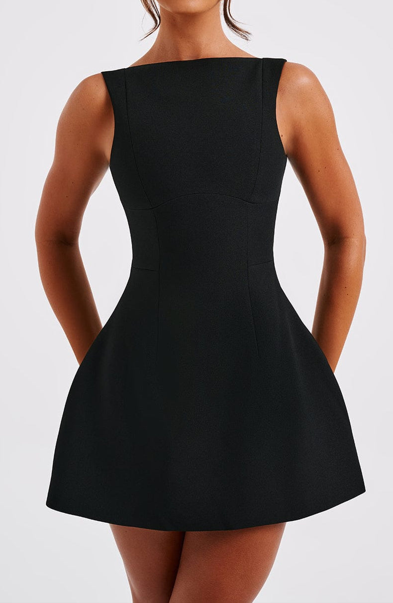 Manuela Mini Dress - Black