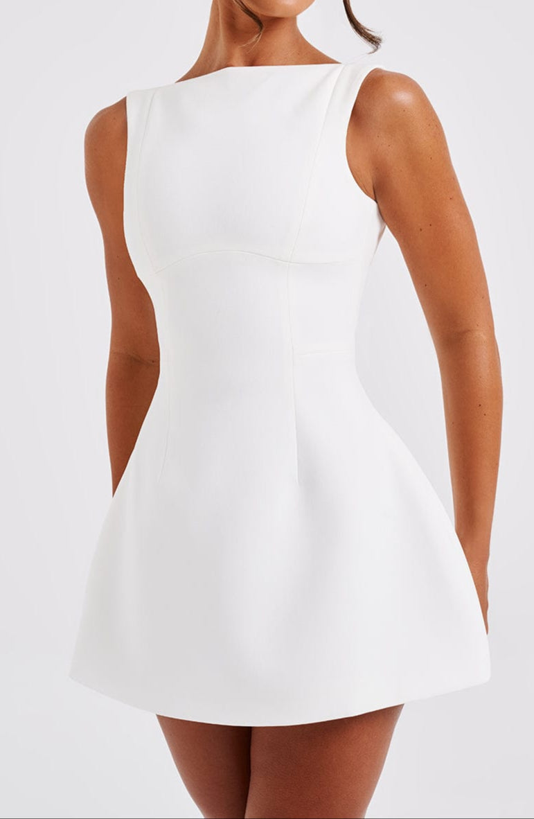 Valentina Mini Dress - Ivory