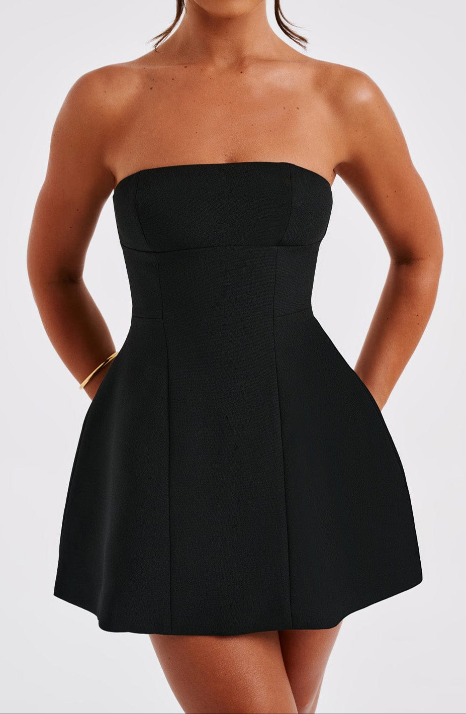 Jazmín Mini Dress - Black