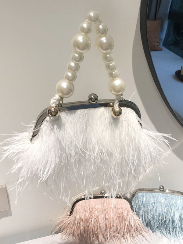 Snake Chain Tasseled Crossbody Bags