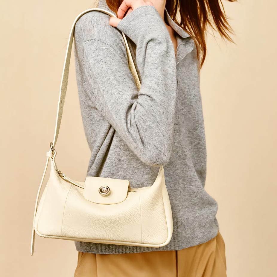 Luxe Leather Crossbody Shoulder Bag