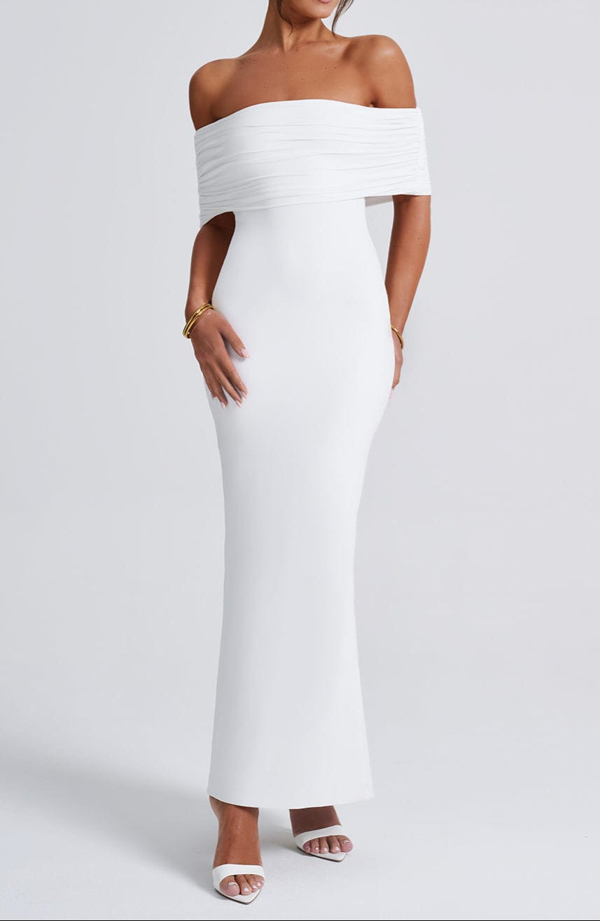 Cinzia Maxi Dress - White