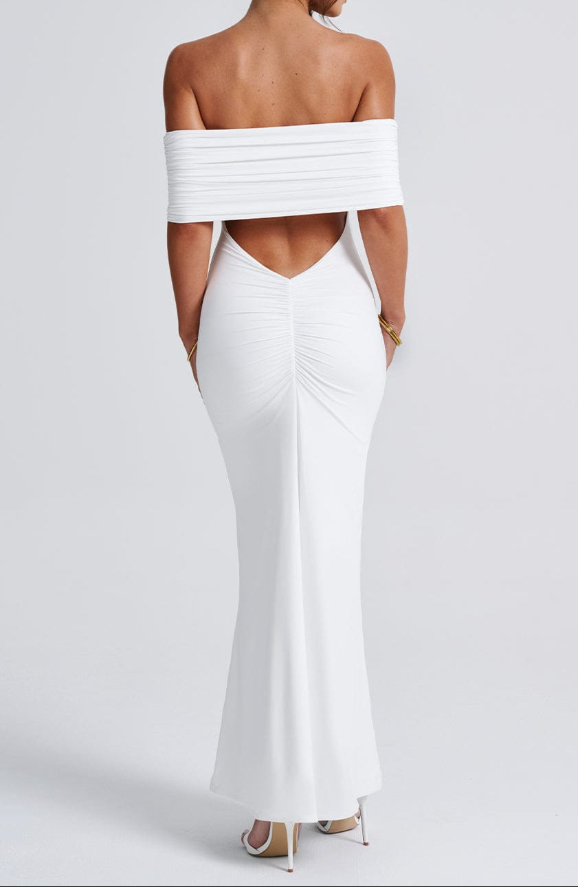 Cinzia Maxi Dress - White