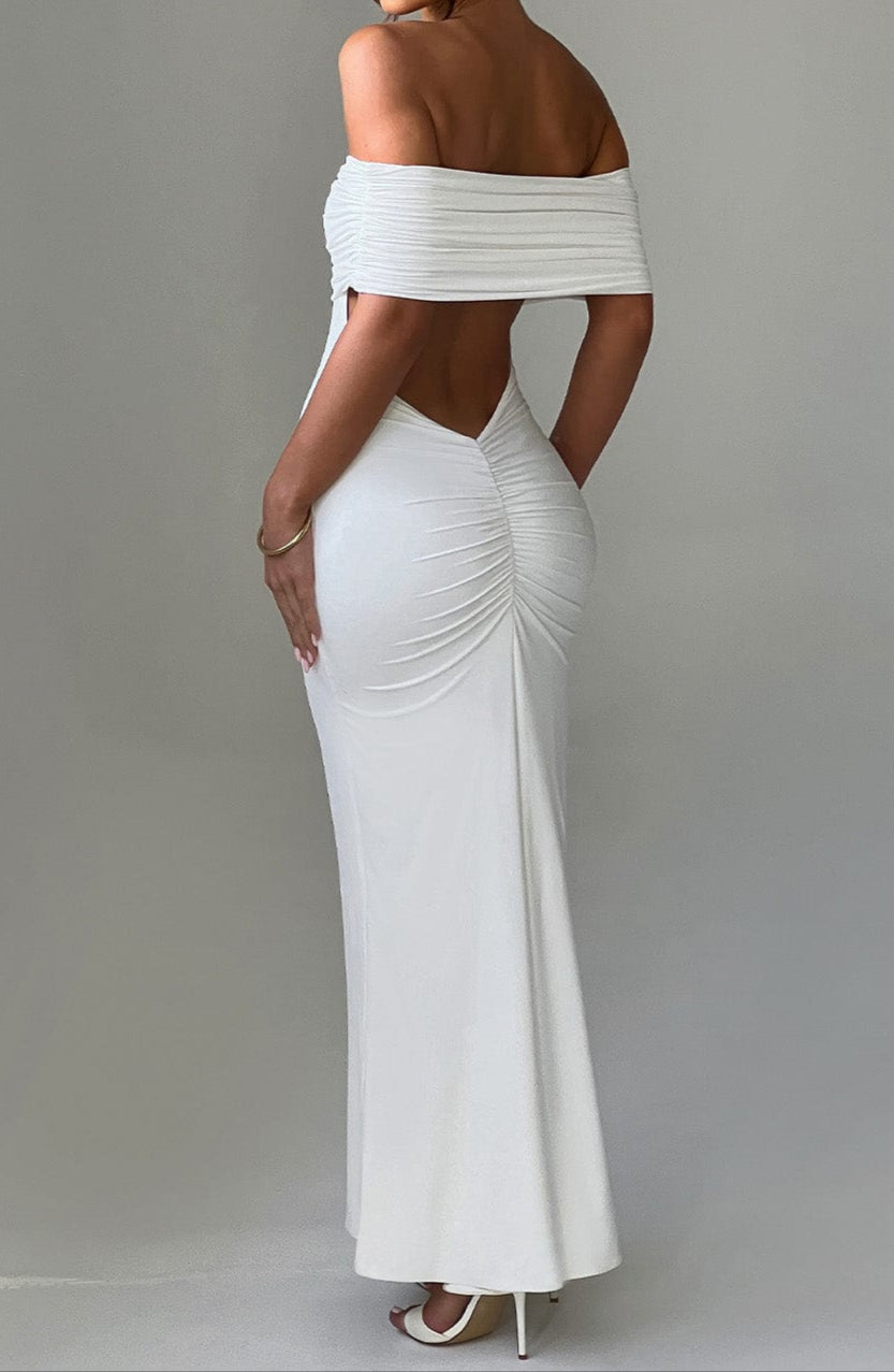 Cinzia Maxi Dress - White