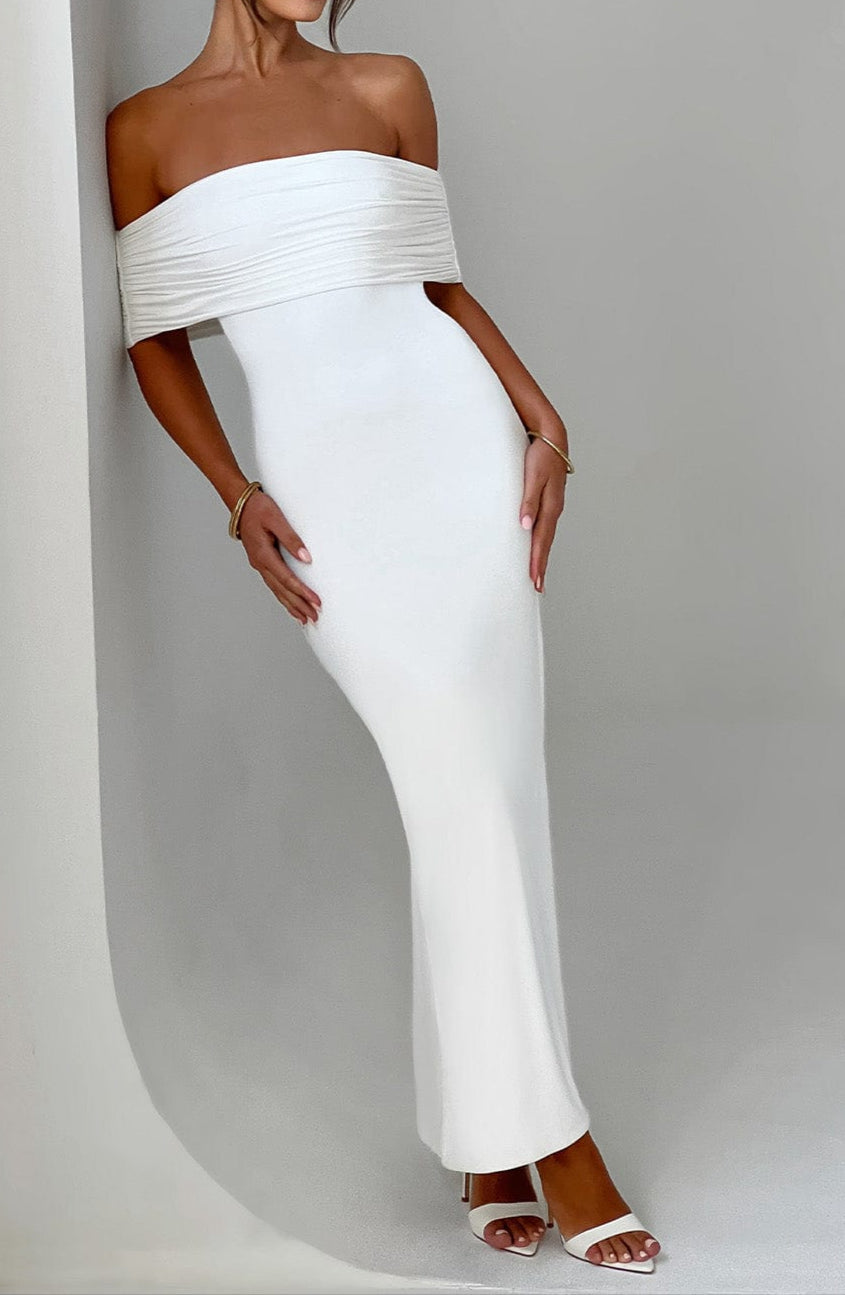 Cinzia Maxi Dress - White