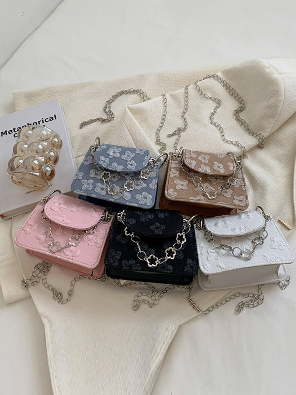Chains Geometric Satchels Evening Bags & Clutches Crossbody Bags