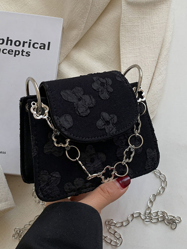 Chains Geometric Satchels Evening Bags & Clutches Crossbody Bags