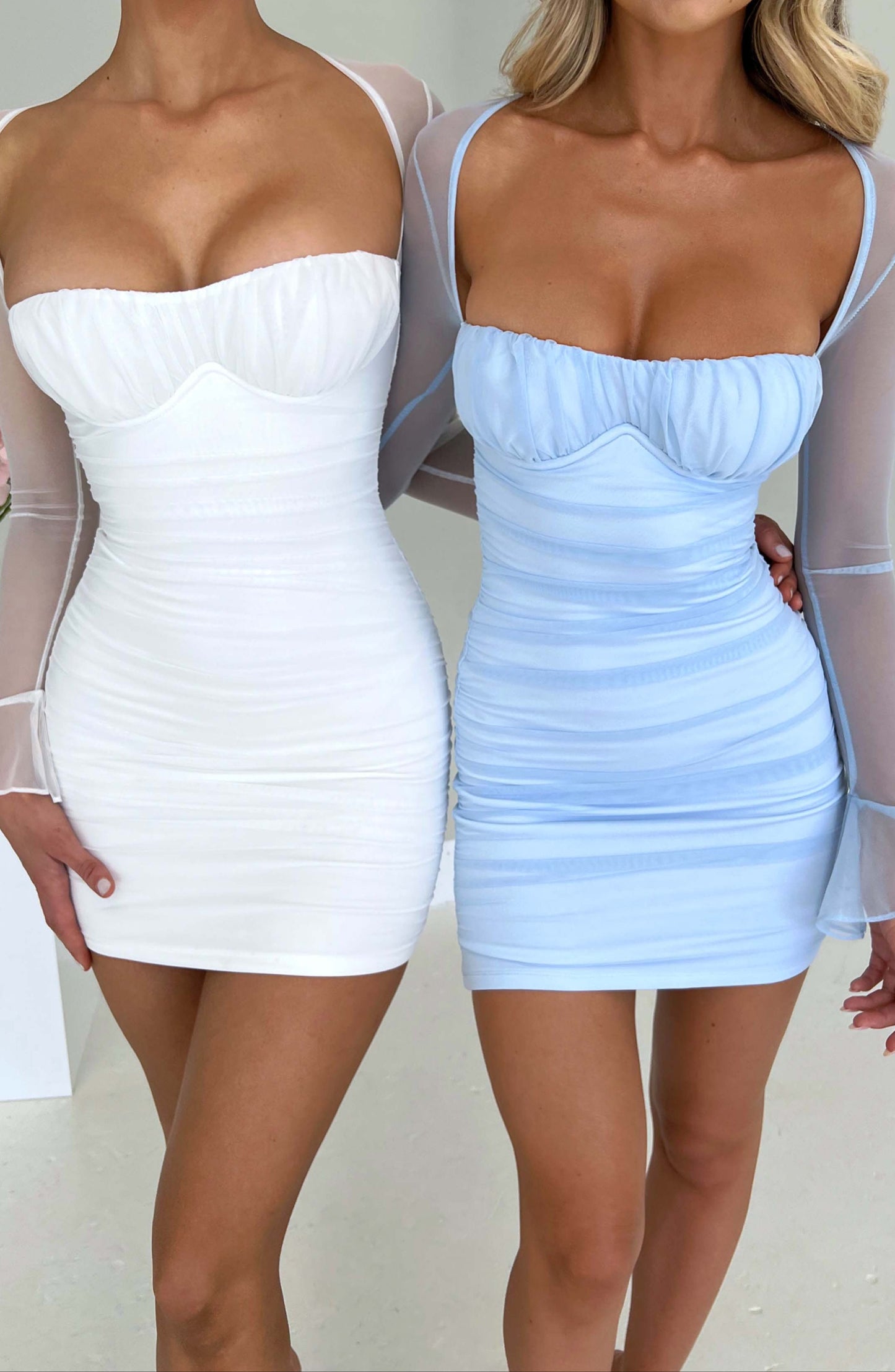 Rosa Mini Dress - White