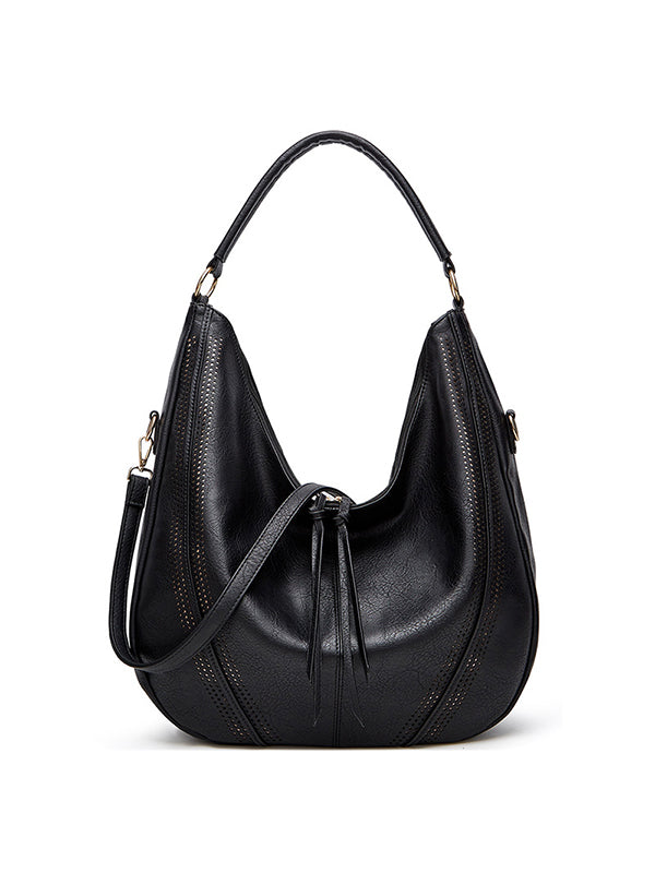 2 Pcs Pockets Zipper Handbags