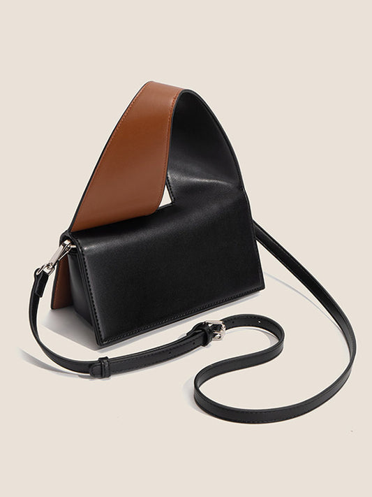 Asymmetric Geometric Split-Joint Handbags Crossbody Bags Bags